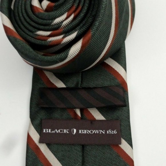 Black and Brown 1826 Green Red and White Diagonal - Picture 4 of 4